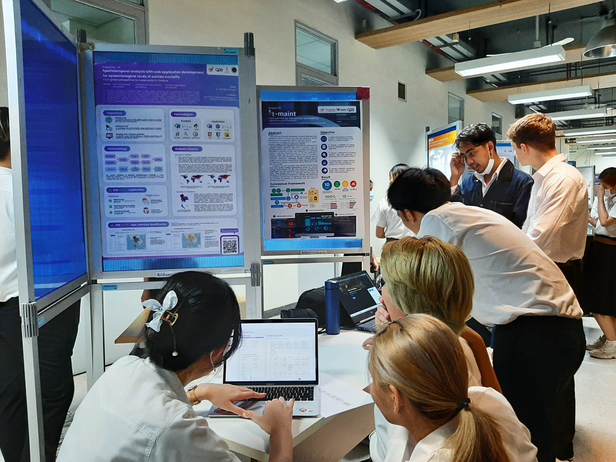 ภาพบรรยากาศงาน Senior Project Day
