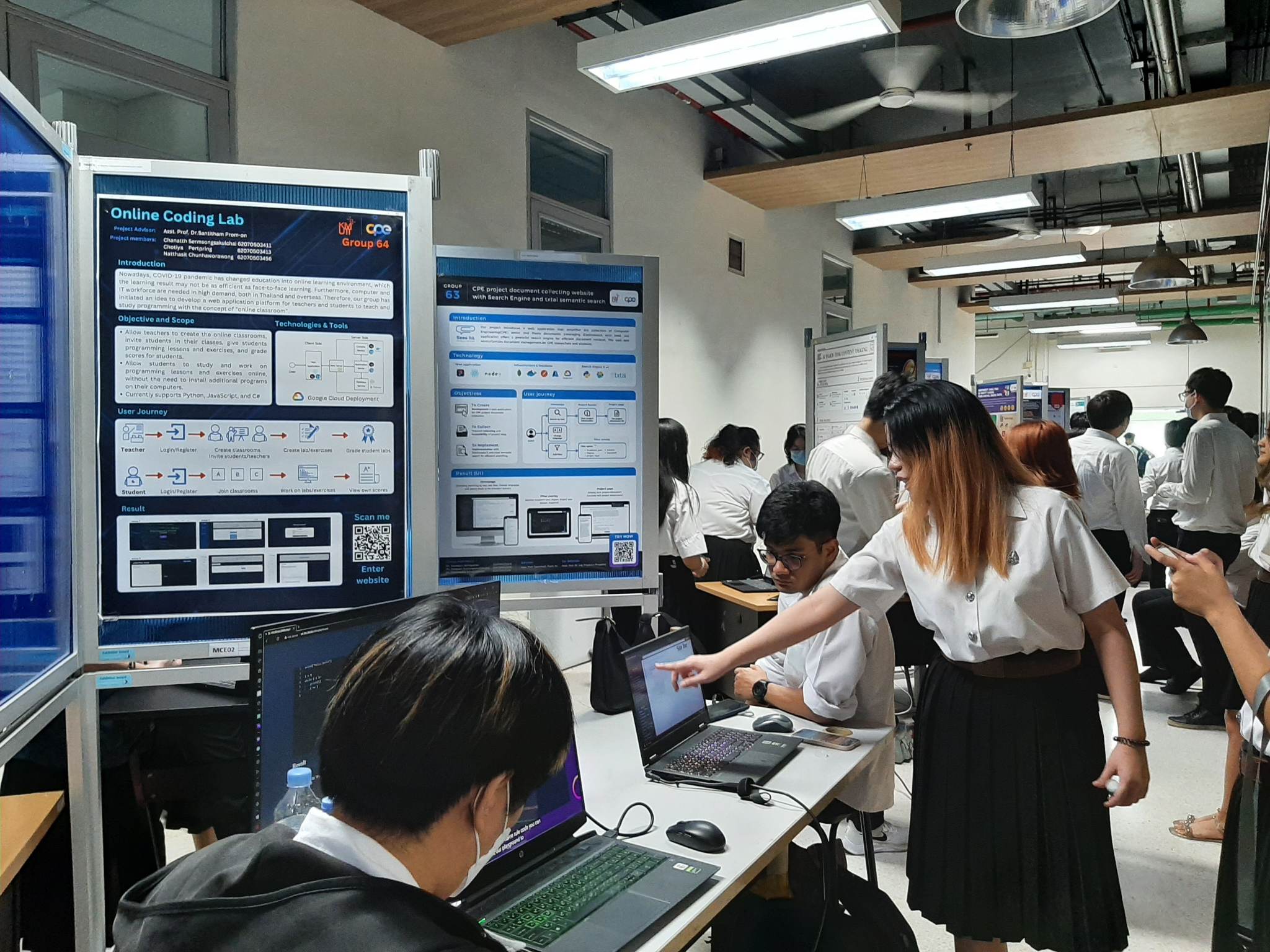 ภาพบรรยากาศงาน Senior Project Day